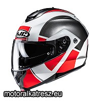 HJC C91N JYN MC1 fehér-szürke-piros bukósisak XS