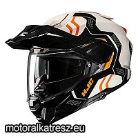 HJC i80 VELLY MC7 fekete-bézs-narancs bukósisak XS