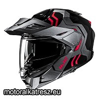 HJC i80 VELLY MC1 fekete-szürke-piros bukósisak XS