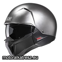 HJC i20 ezüst levehető állú bukósisak L
