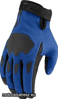 ICON Hooligan kék-fekete cross/enduro/nyári kesztyű 2XL (1 pár)