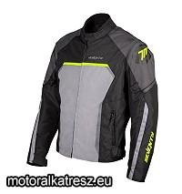 Seventy Degrees SD-JR65 PISTON átmeneti textildzseki fekete-szürke-UV 3XL (1 db)