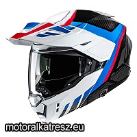 HJC i80 IMES MC21 fehér-kék-piros felnyitható bukósisak XS