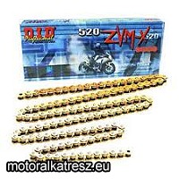 DID 520ZVMX GOLD 118 szemű lánc