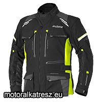 Büse Highland III négyévszakos textilkabát fekete-neon hosszított fazon S(48/Z98)