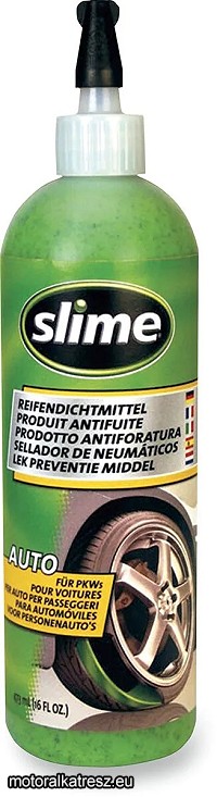   Slime defektjavító folyadék belső nélküli gumihoz 473ml