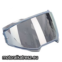 HJC HJ45B pinlock-előkészítéses ezüst színű tükrös plexi, F100
