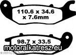 EBC FA375 fékbetét