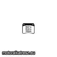 EBC FA016S fékbetét