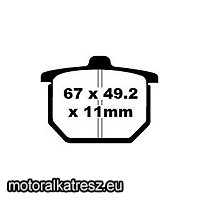 EBC FA029 fékbetét