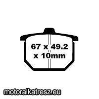 EBC FA030 fékbetét