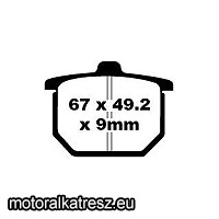 EBC FA031 fékbetét