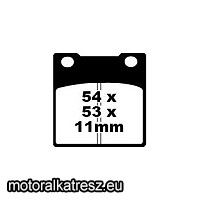 EBC FA045 fékbetét