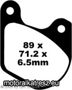 EBC FA072 fékbetét