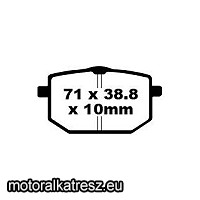 EBC FA118 fékbetét