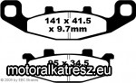 EBC FA129 fékbetét