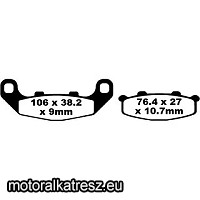 EBC FA141 fékbetét