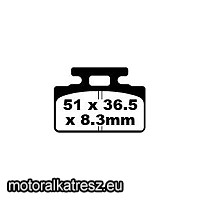 EBC FA151 fékbetét
