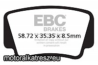 EBC FA463R off-road fékbetét