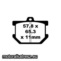 EBC FA034V fékbetét