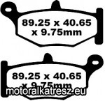 EBC FA419V fékbetét