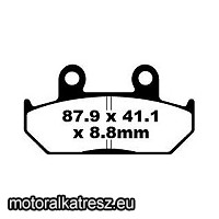 EBC FA124HH fékbetét