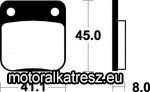 SBS (Scandinavian Brakes) 536RSI fékbetét