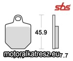 SBS (Scandinavian Brakes) 843DC fékbetét