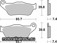 SBS (Scandinavian Brakes) 194HF fékbetét