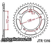 JT 111-454-43 hátsó lánckerék
