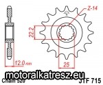 JT JTF715-13 első lánckerék