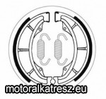 SBS (Scandinavian Brakes) 2014 dobfékpofa szett