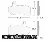 Brembo 07HD17SA fékbetét