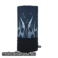 Oxford Univerzális thermo kendő+sál fekete+csíkos NW602