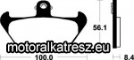 SBS (Scandinavian Brakes) 703HS fékbetét