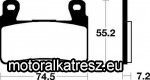 SBS (Scandinavian Brakes) 734RST fékbetét
