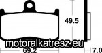 SBS (Scandinavian Brakes) 782RST fékbetét