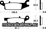 SBS (Scandinavian Brakes) 852SI fékbetét