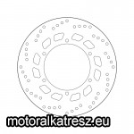 Brembo 68B407D0 féktárcsa