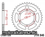 JT JTR846-41 hátsó lánckerék