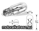 Hella 12V 21W T15 W2,1x9,5d féklámpa izzó