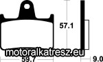 SBS (Scandinavian Brakes) 765HF fékbetét