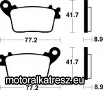 SBS (Scandinavian Brakes) 834LS fékbetét