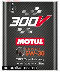 Motul 300V Power 5W30 verseny motorolaj 2l fémdobozos (régi neve: Power Racing)