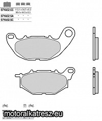 Brembo 07YA52SA fékbetét