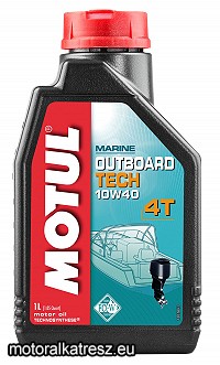 Motul Outboard Tech 4T 10W40 1l környezetbarát csónakolaj