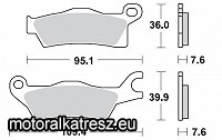 SBS (Scandinavian Brakes) 911SI fékbetét