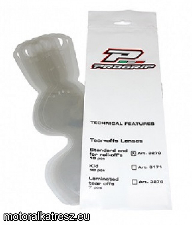 PROGRIP 3270 tear-off letépő az összes Progrip szemüveghez (kivéve gyerek modellek) 10db