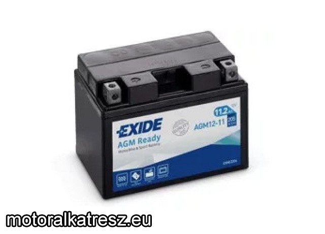 Exide AGM 12-11 akkumulátor (360°-ban forgatható, YTZ12S és YTZ14S helyett)